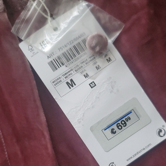 Velvet Burgundy Pants - Picture 2 of 4